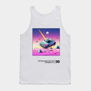 Emergency & I / Minimalist Graphic Artwork Design Tank Top